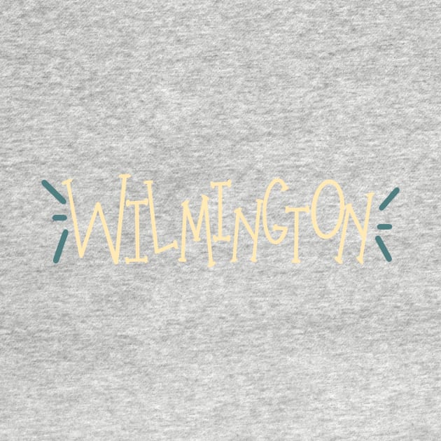 Wilmington Handlettering Yellow by trippyzipp